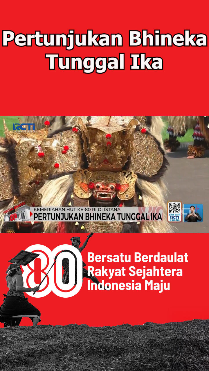 Pertunjukan Bhineka Tunggal Ika