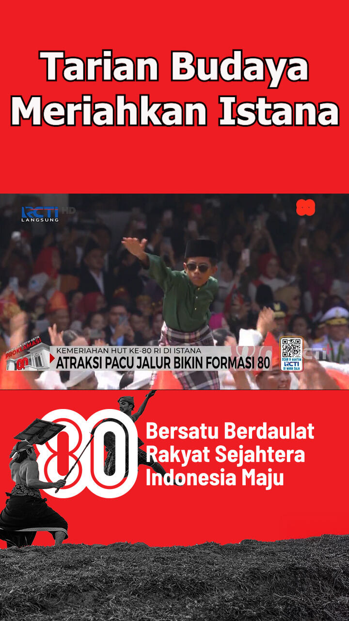 Tarian Budaya Meriahkan Istana