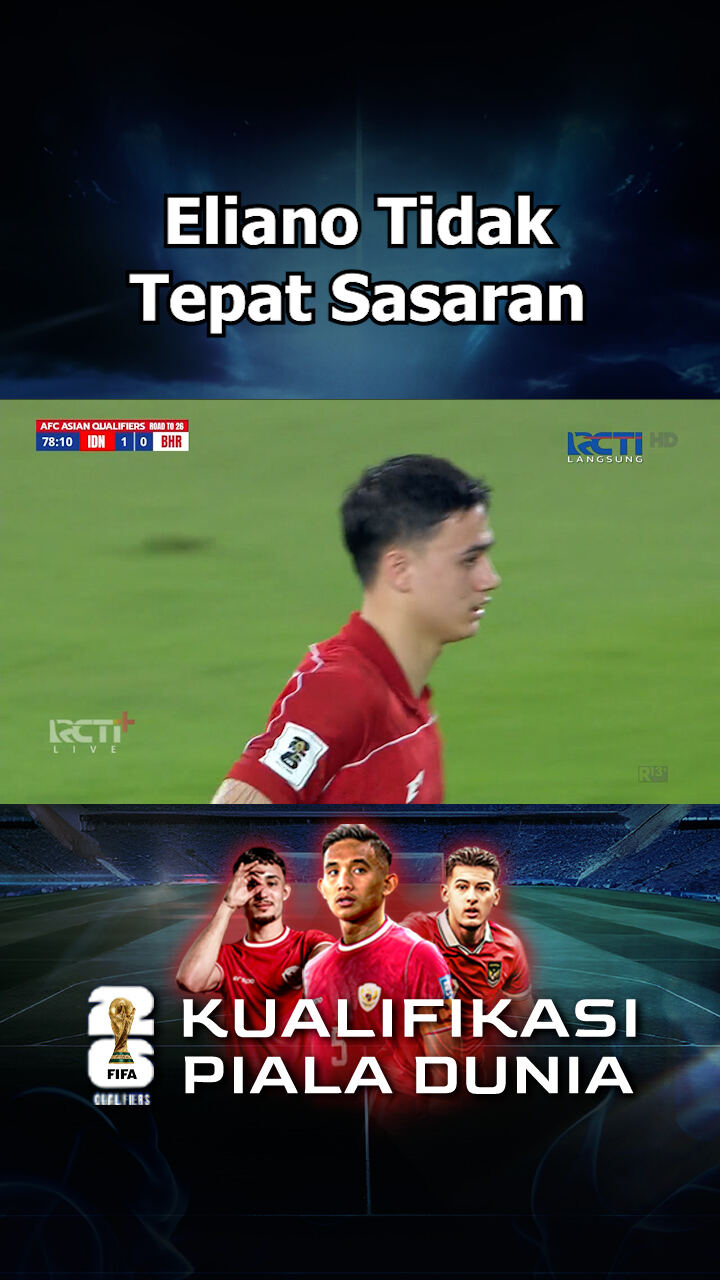 Eliano Tidak Tepat Sasaran