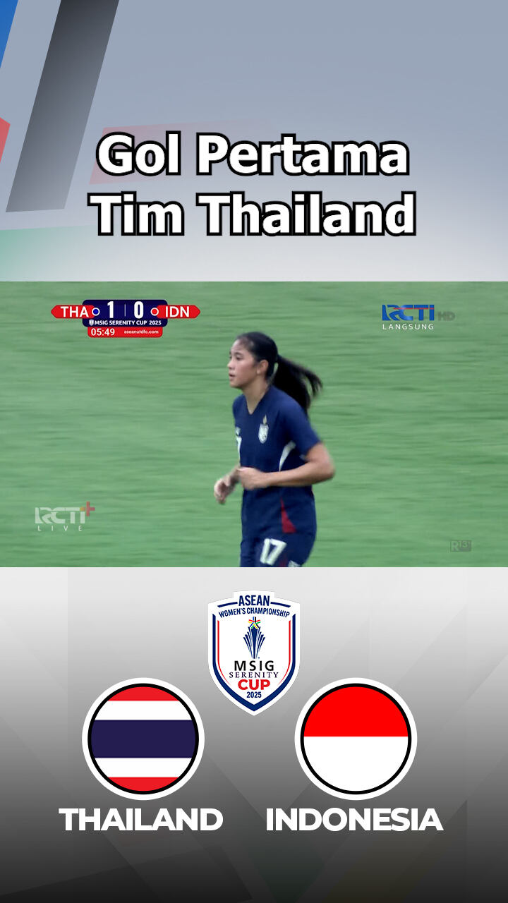 Gol Pertama Tim Thailand
