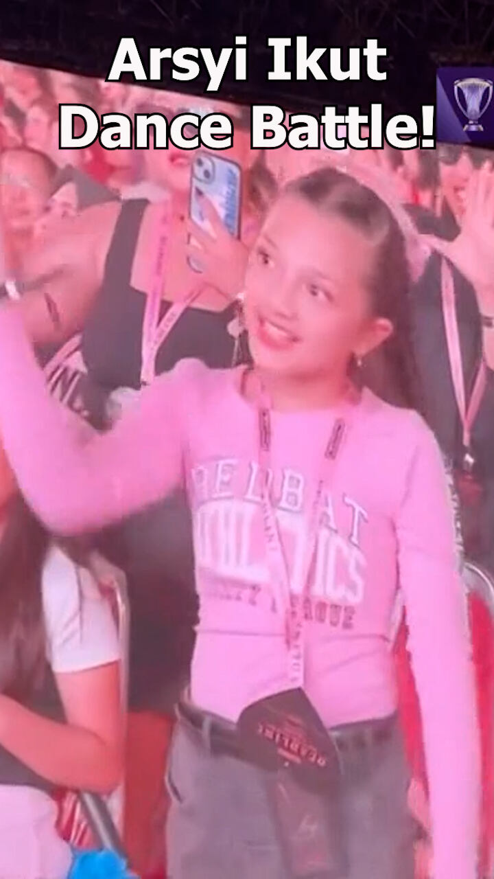 Arsyi Ikut Dance Battle