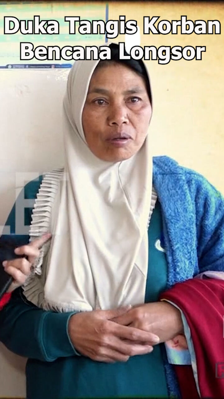 Duka Tangis Korban Bencana Longsor