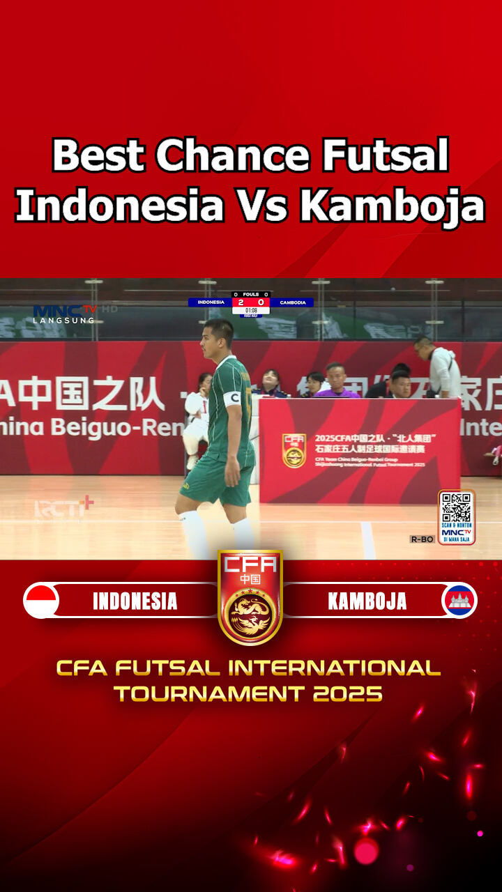 Best Chance Futsal Indonesia Vs Kamboja