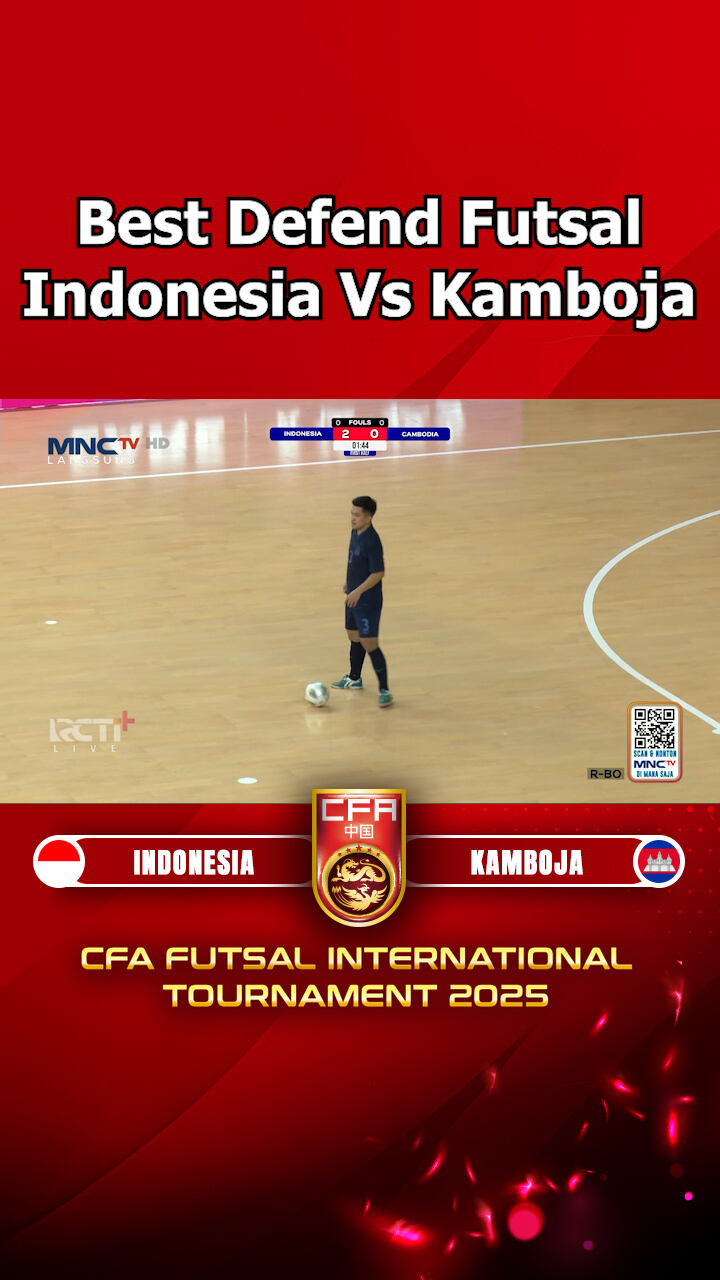 Best Defend Futsal Indonesia Vs Kamboja