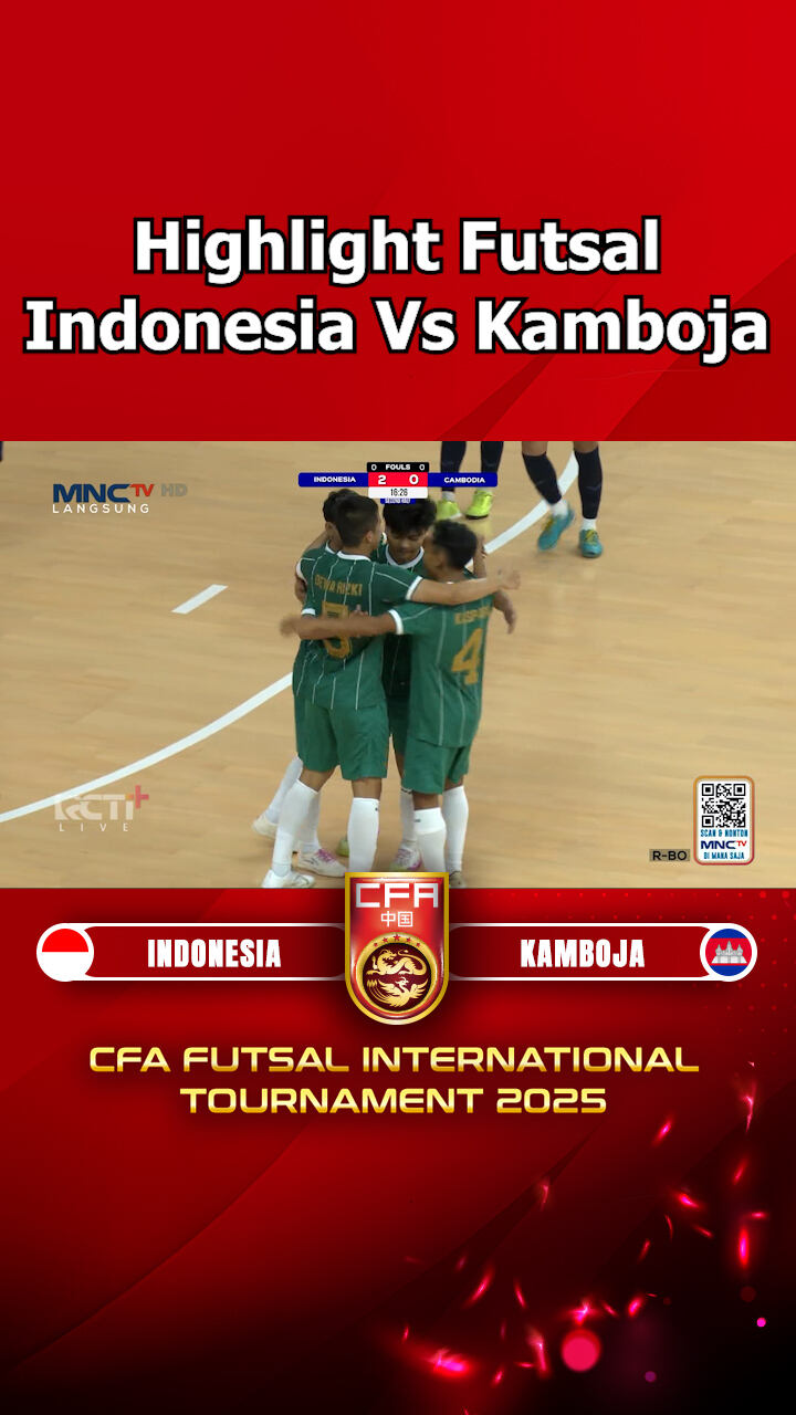 Highlight Futsal Indonesia Vs Kamboja