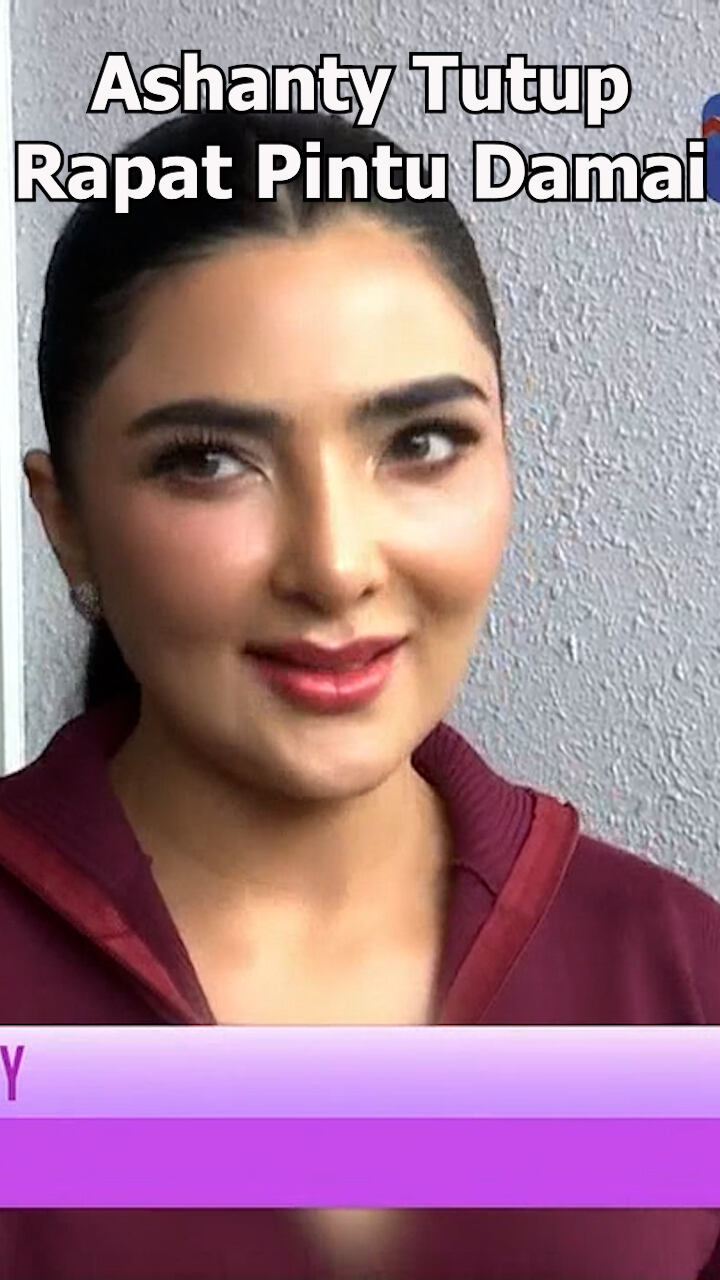 Ashanty Tutup Rapat Pintu Damai