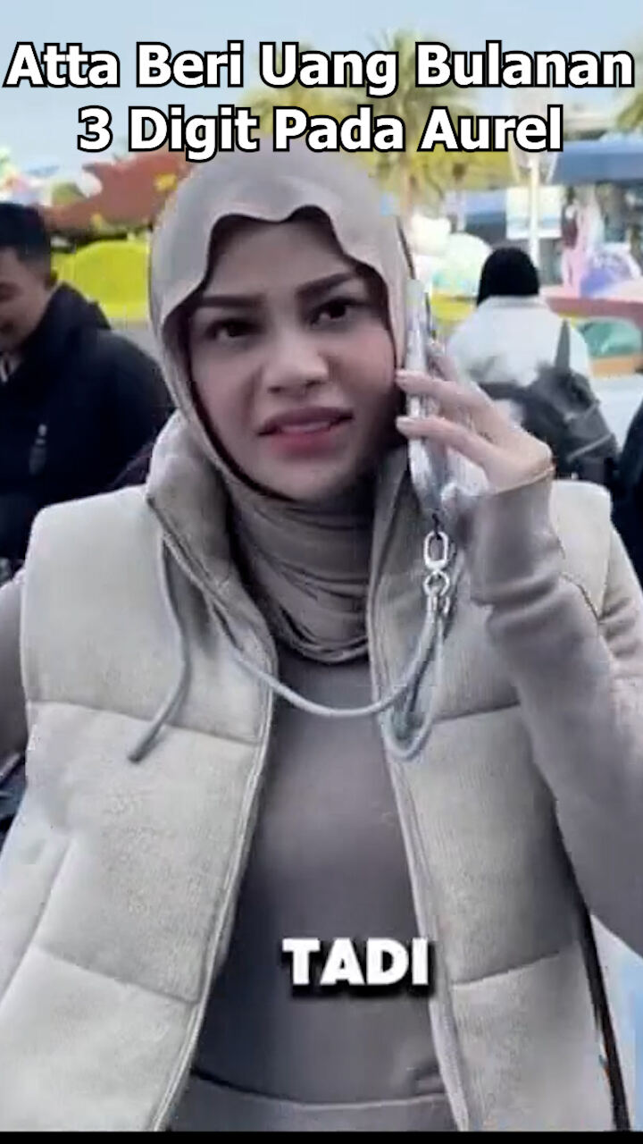 Atta Beri Uang Bulanan 3 Digit Pada Aurel