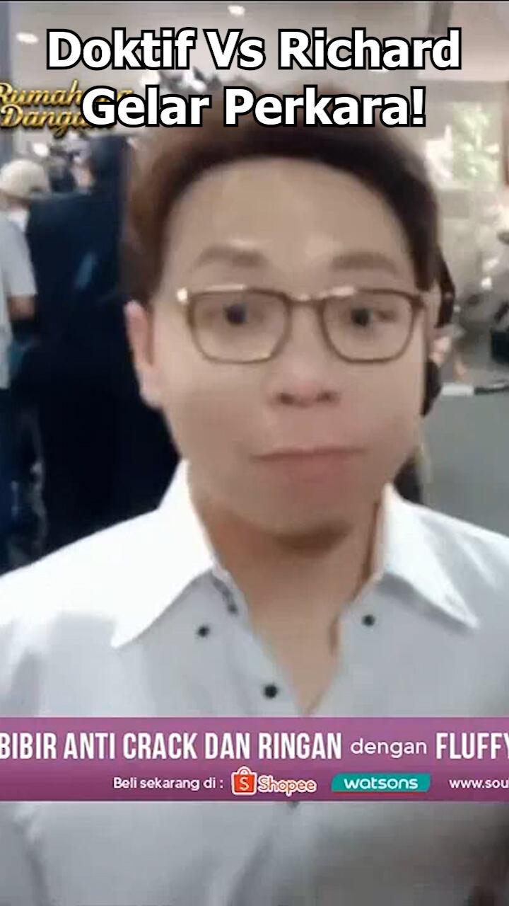 Doktif Vs Richard Gelar Perkara