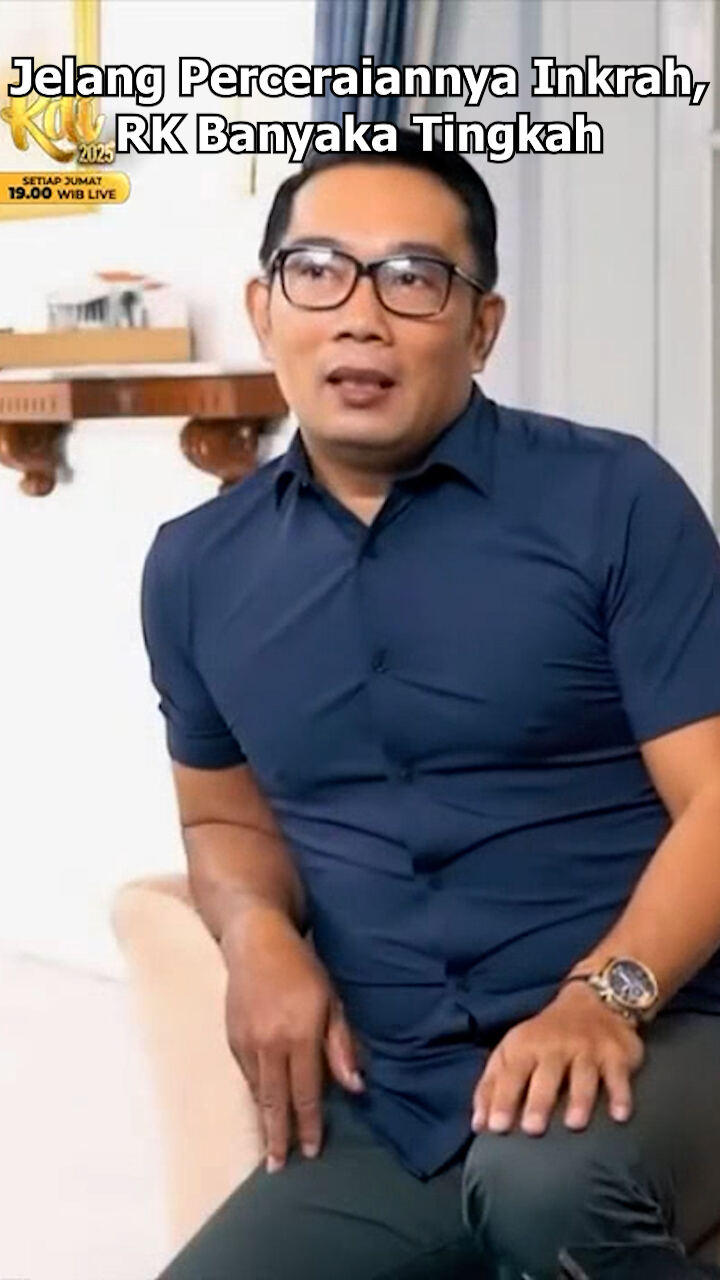 Jelang Perceraiannya Inkrah Rk Banyaka Tingkah