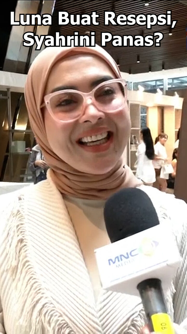 Luna Buat Resepsi Syahrini Panas