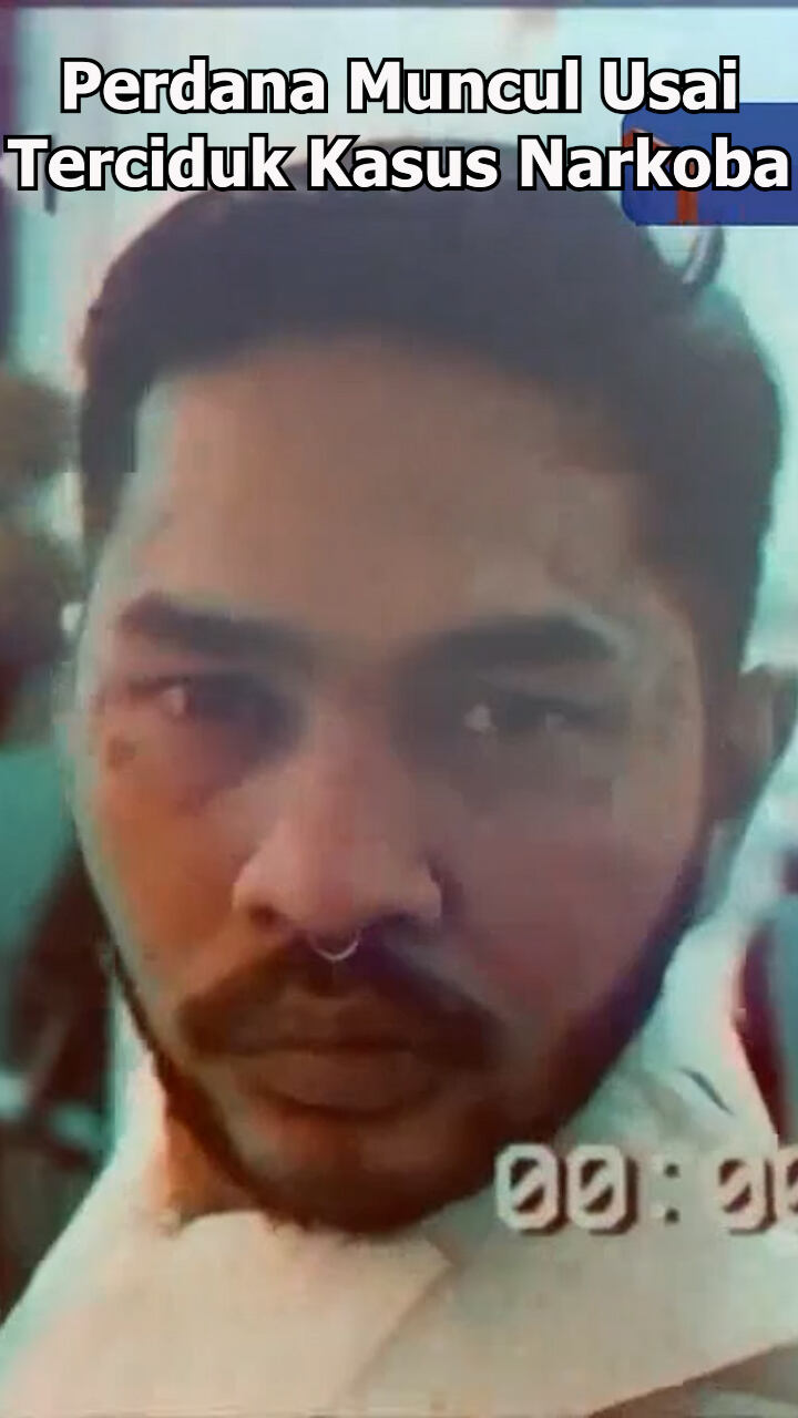 Perdana Muncul Usai Terciduk Kasus Narkoba