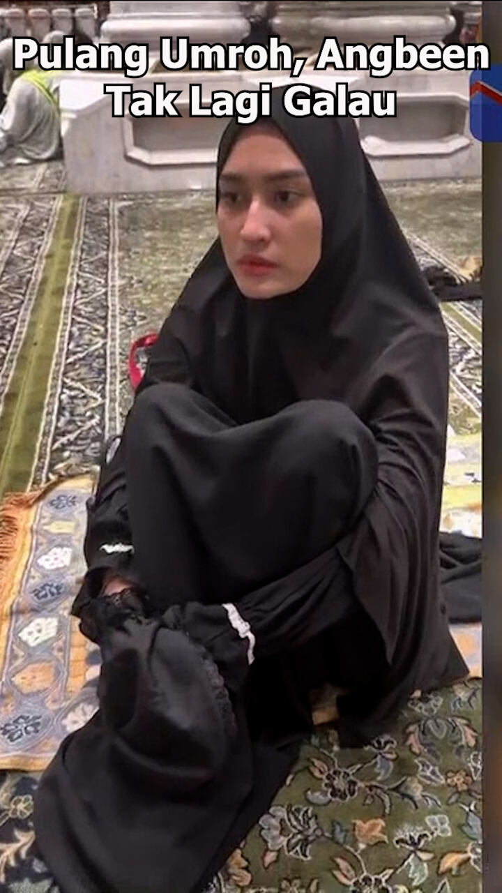 Pulang Umroh Angbeen Tak Lagi Galau