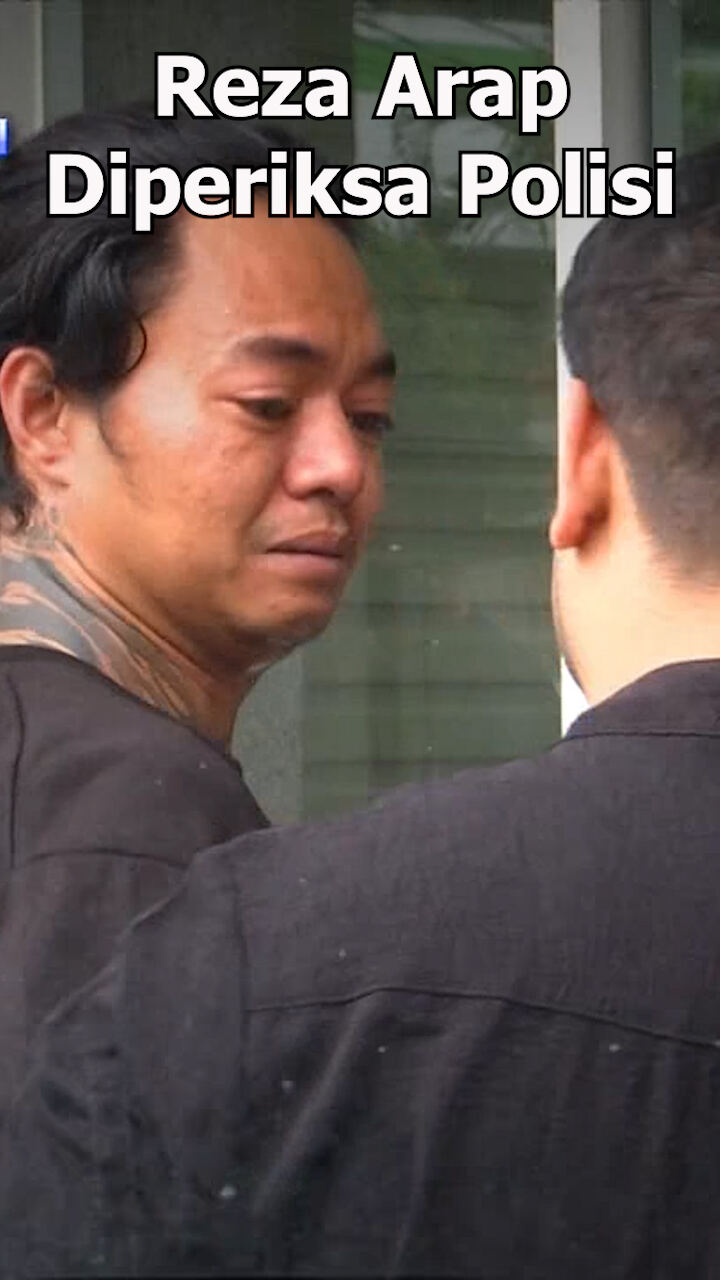 Reza Arap Diperiksa Polisi
