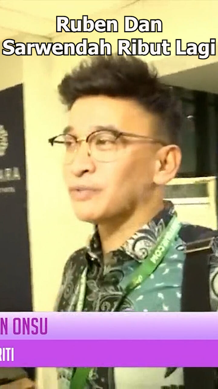 Ruben Dan Sarwendah Ribut Lagi