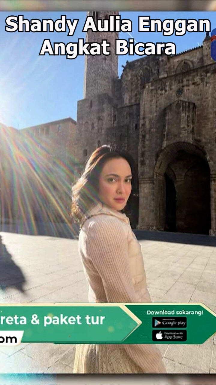 Shandy Aulia Enggan Angkat Bicara