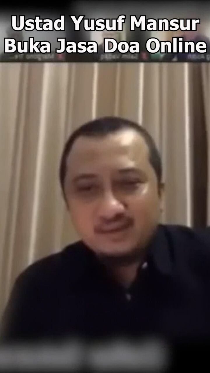 Ustad Yusuf Mansur Buka Jasa Doa Online