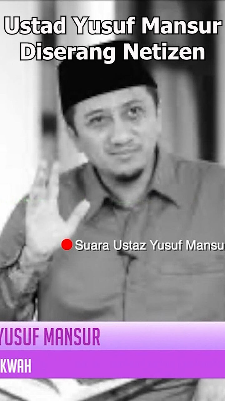 Ustad Yusuf Mansur Diserang Netizen
