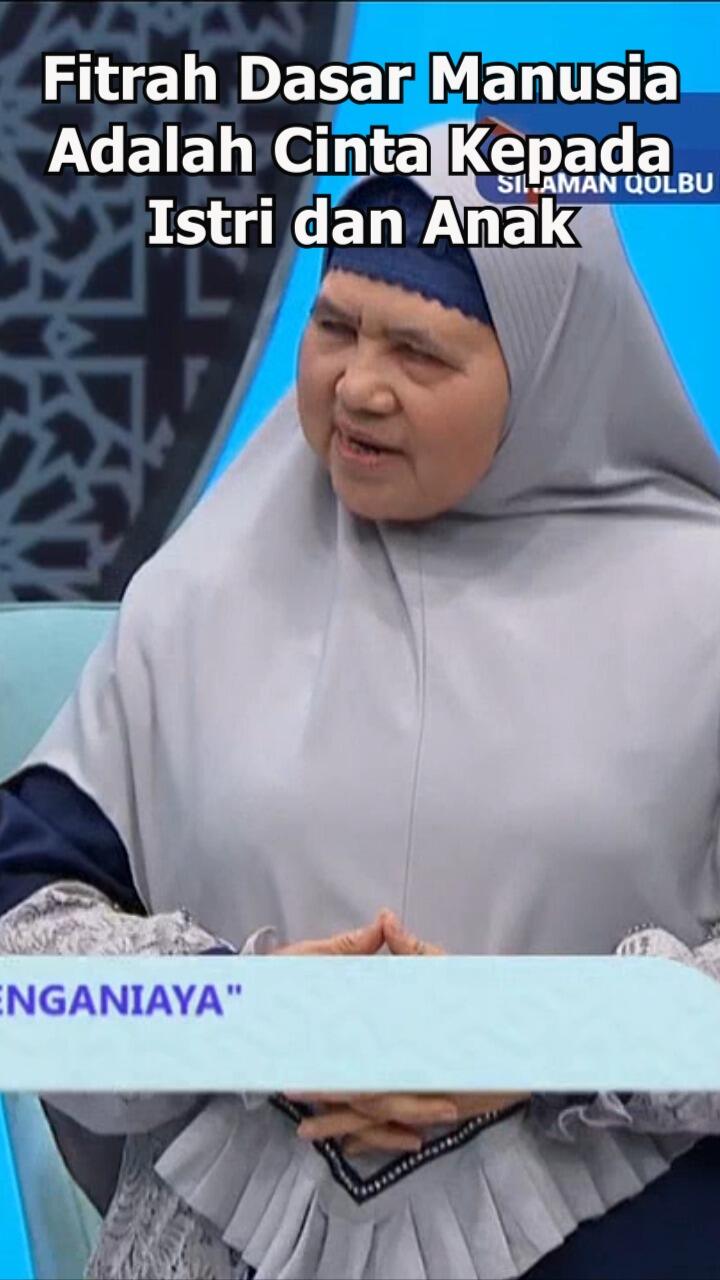 Fitrah Dasar Manusia Adalah Cinta Kepada Istri Dan Anak