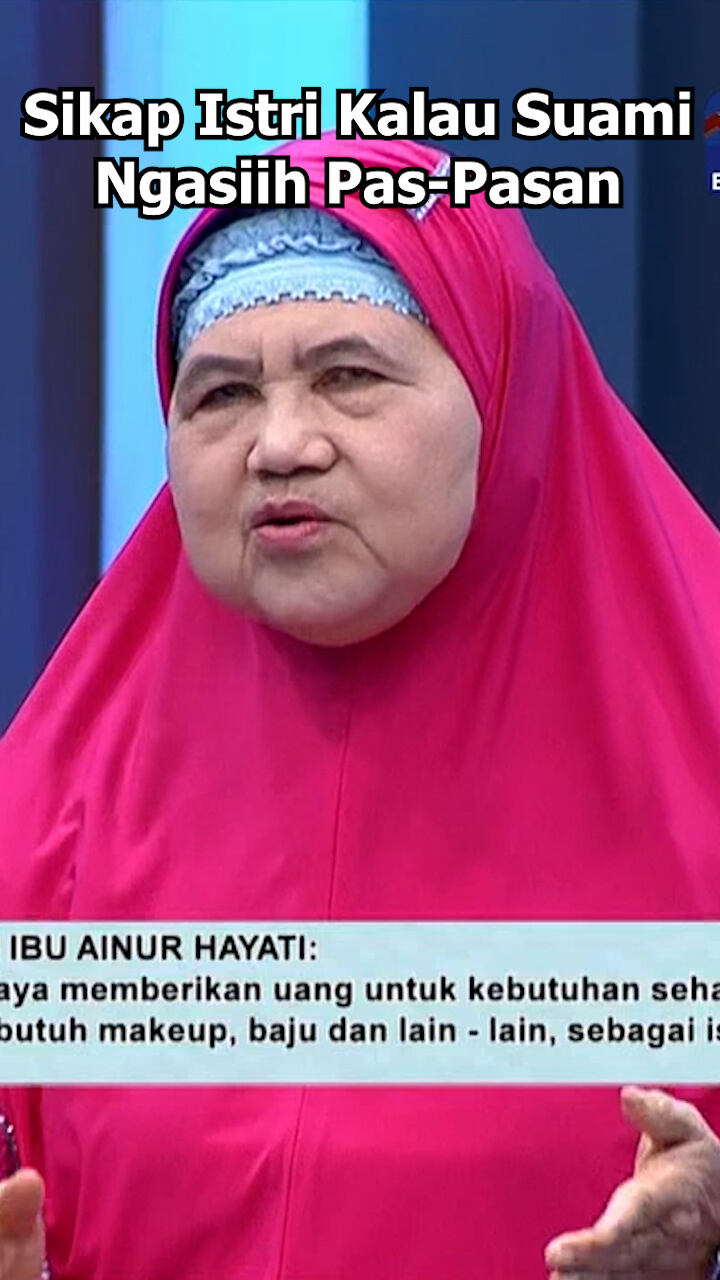 Sikap Istri Kalau Suami Ngasiih Pas-Pasan