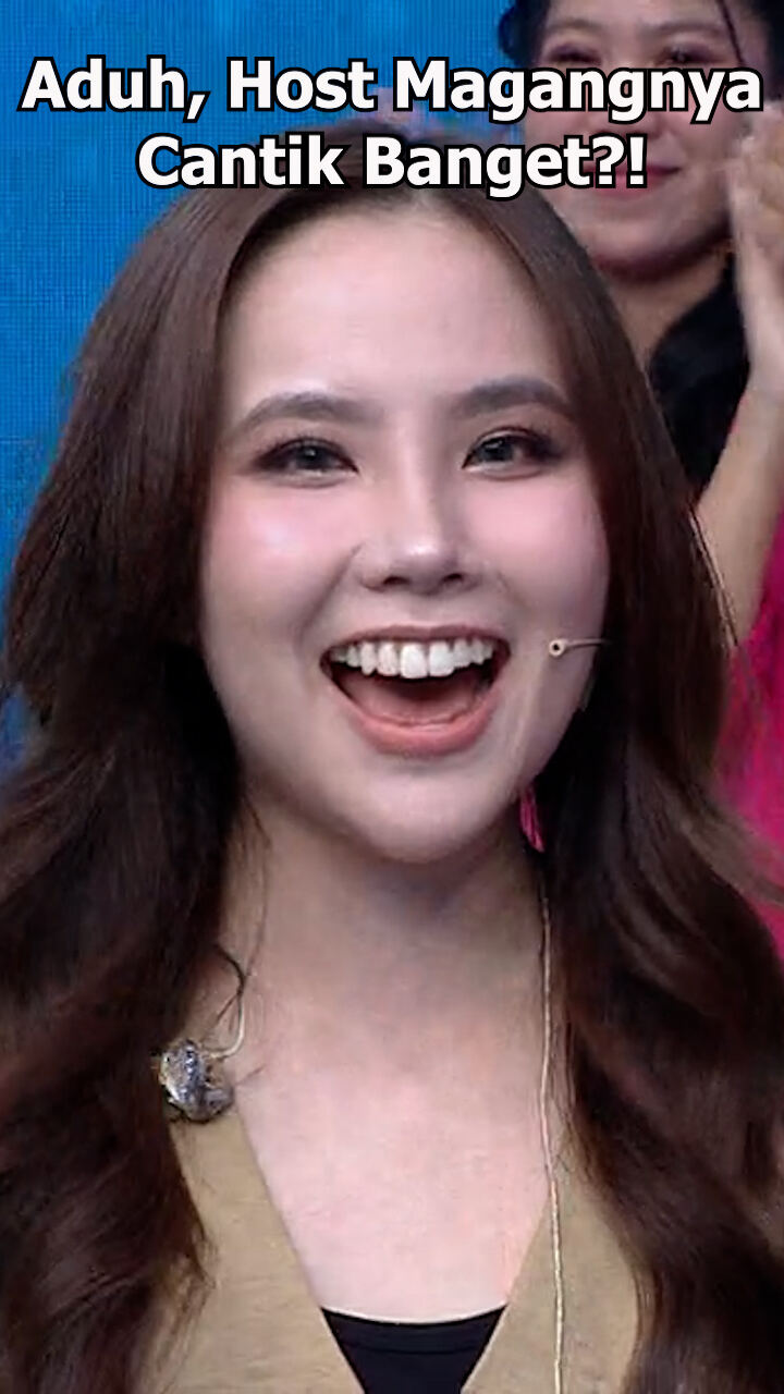 Aduh Host Magangnya Cantik Banget