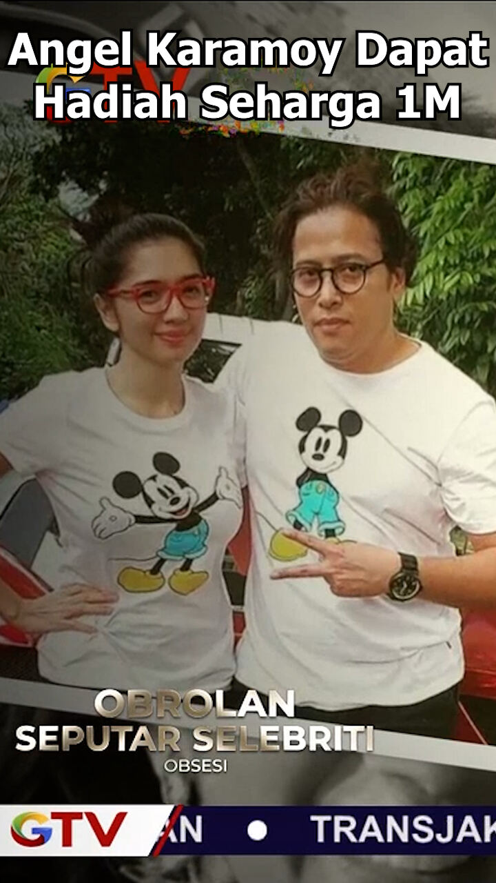 Angel Karamoy Dapat Hadiah Seharga 1M