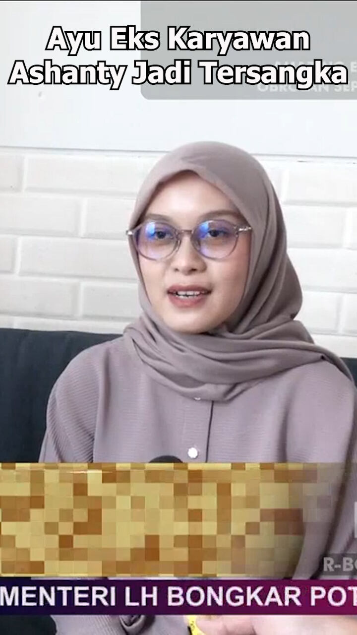 Ayu Eks Karyawan Ashanty Jadi Tersangka