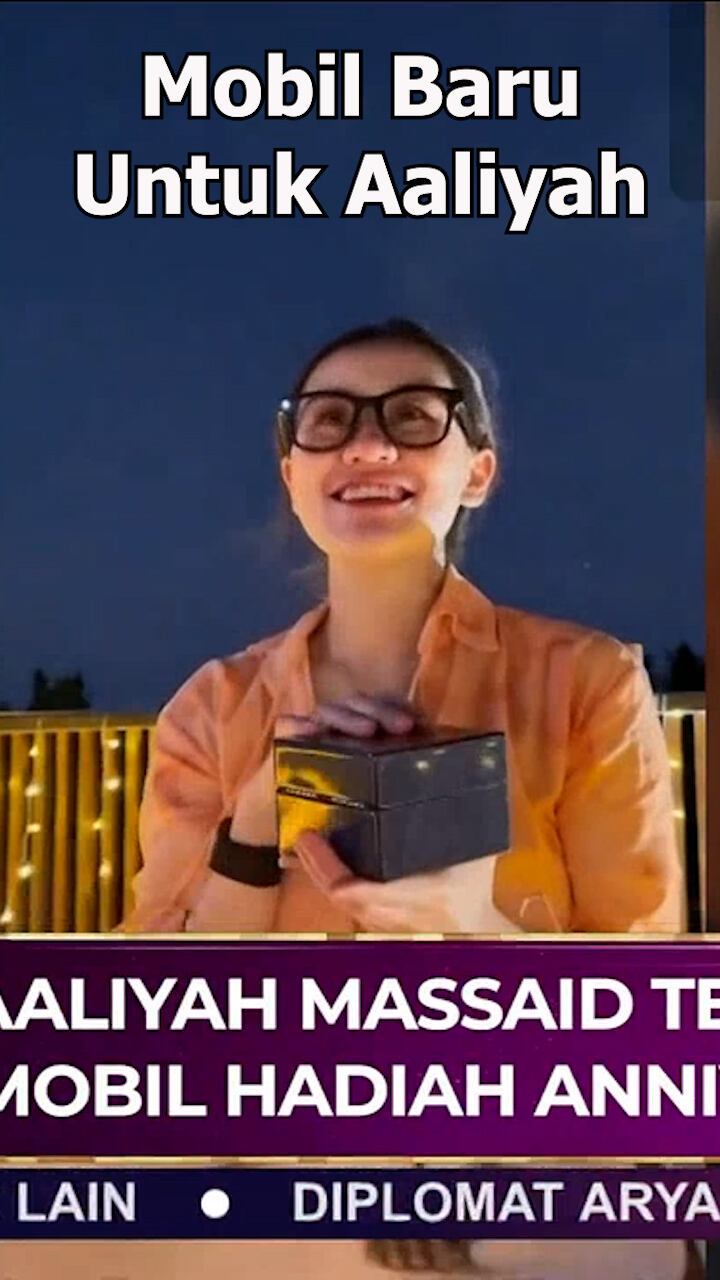 Mobil Baru Untuk Aaliyah