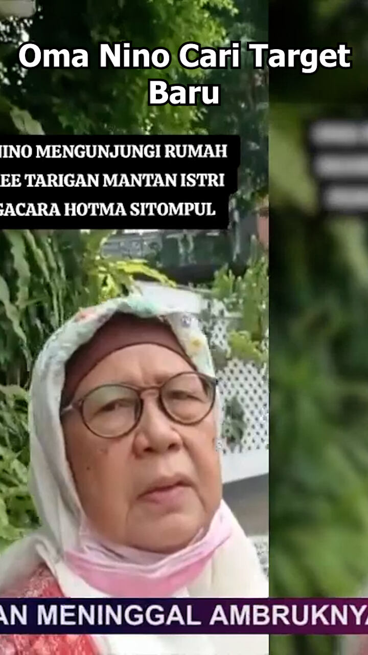 Oma Nino Cari Target Baru