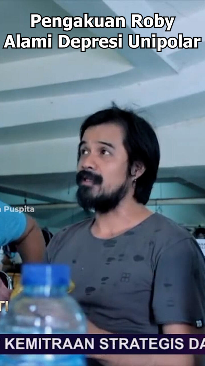 Pengakuan Roby Alami Depresi Unipolar