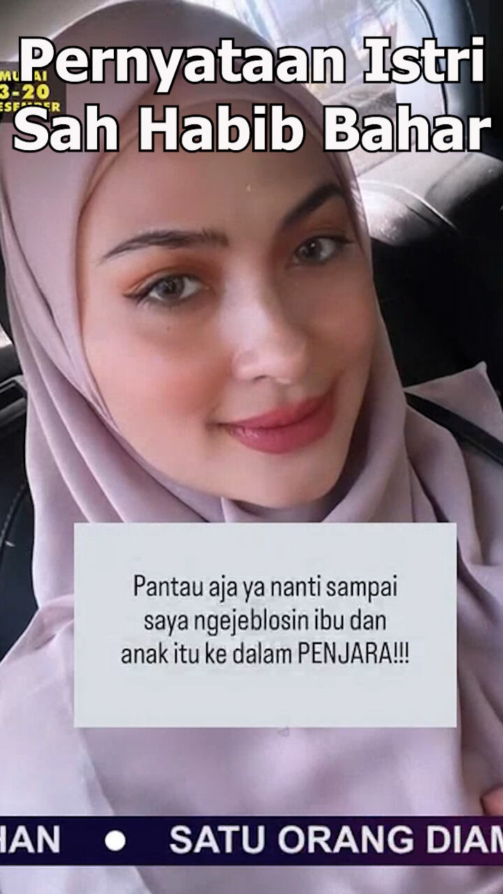Pernyataan Istri Sah Habib Bahar