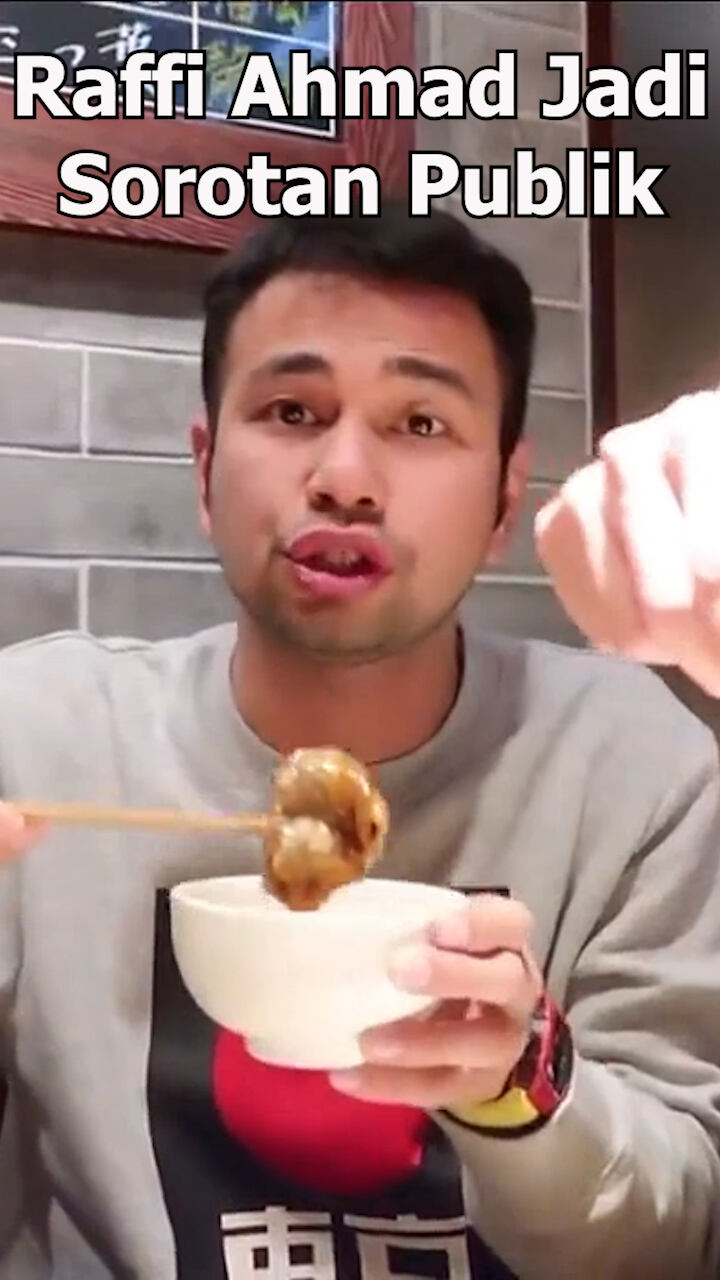 Raffi Ahmad Jadi Sorotan Publik