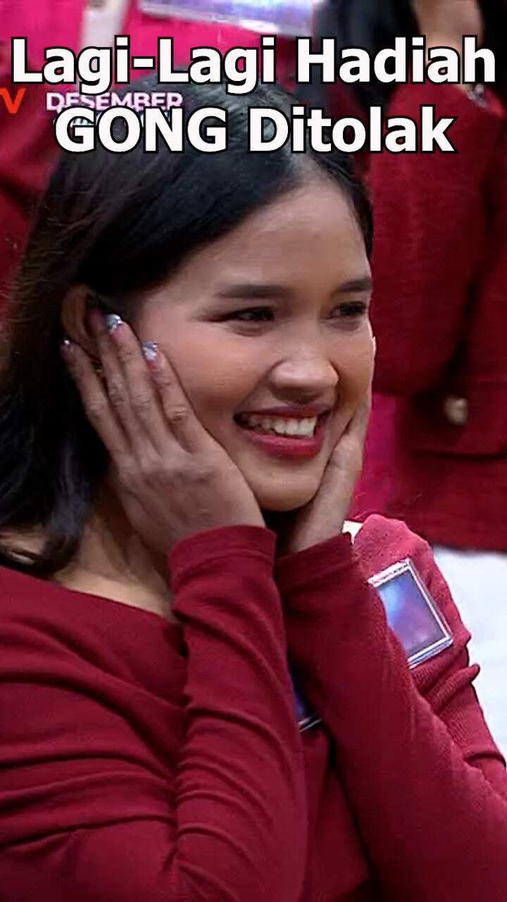 Lagi-Lagi Hadiah Gong Ditolak