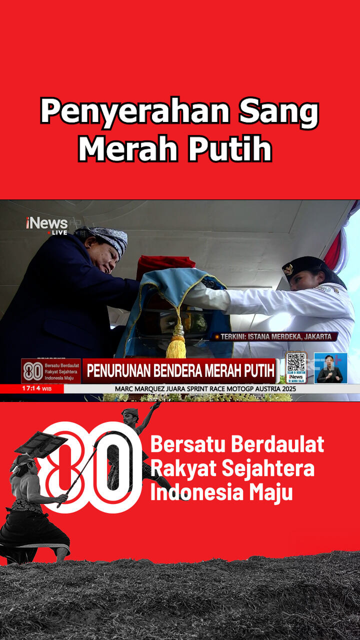 Penyerahan Sang Merah Putih