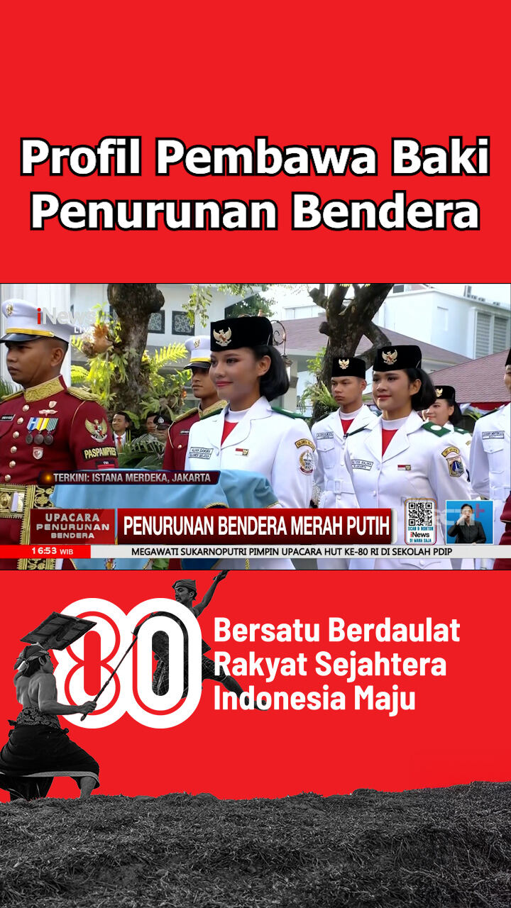 Profil Pembawa Baki Penurunan Bendera