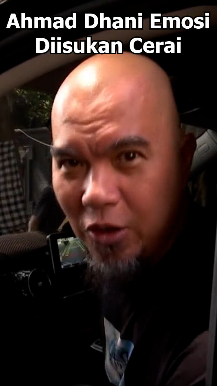 Ahmad Dhani Emosi Diisukan Cerai