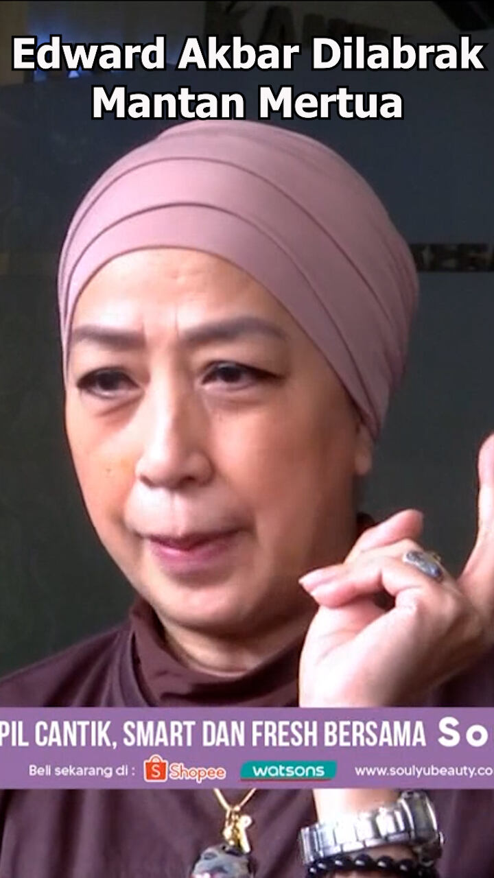 Edward Akbar Dilabrak Mantan Mertua