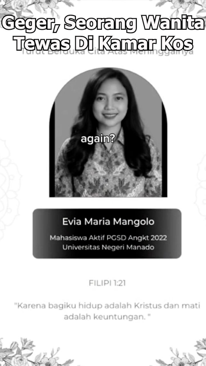 Geger Seorang Wanita Tewas Di Kamar Kos