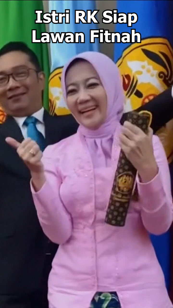 Istri Rk Siap Lawan Fitnah