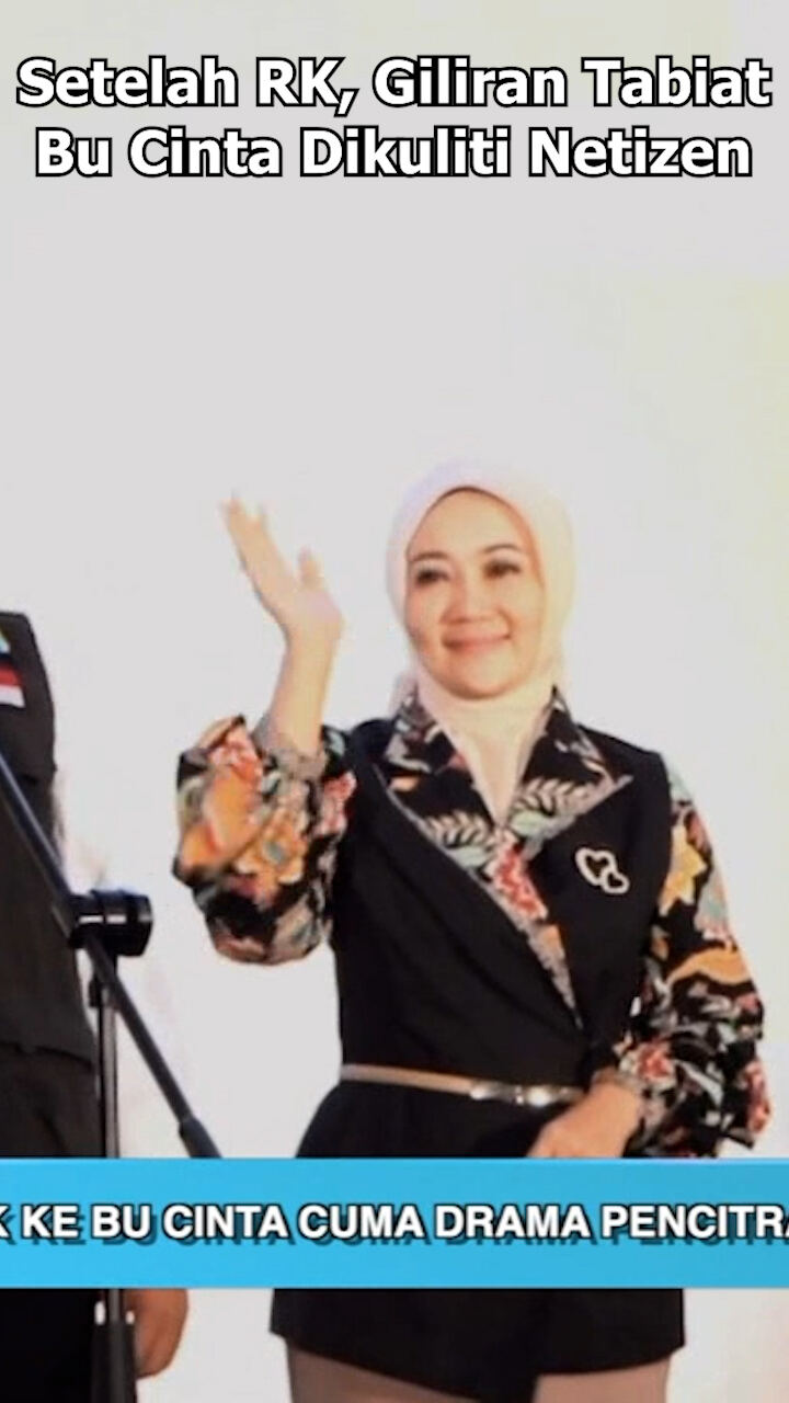 Setelah Rk Giliran Tabiat Bu Cinta Dikuliti Netizen