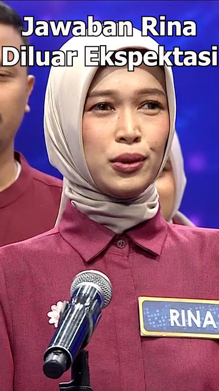 Jawaban Rina Diluar Ekspektasi