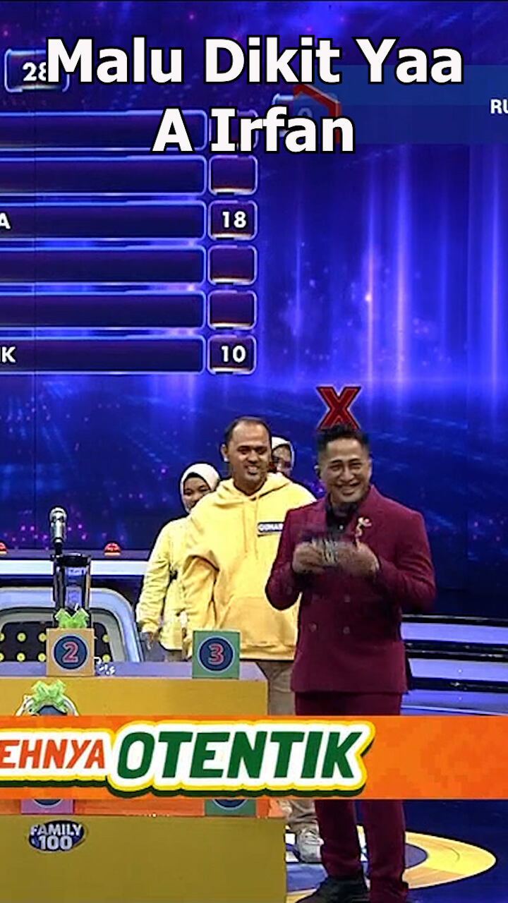 Malu Dikit Yaa A Irfan