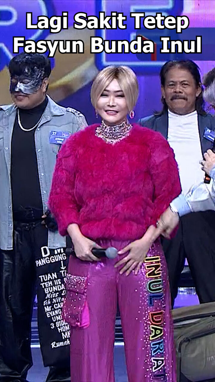 Lagi Sakit Tetep Fasyun Bunda Inul