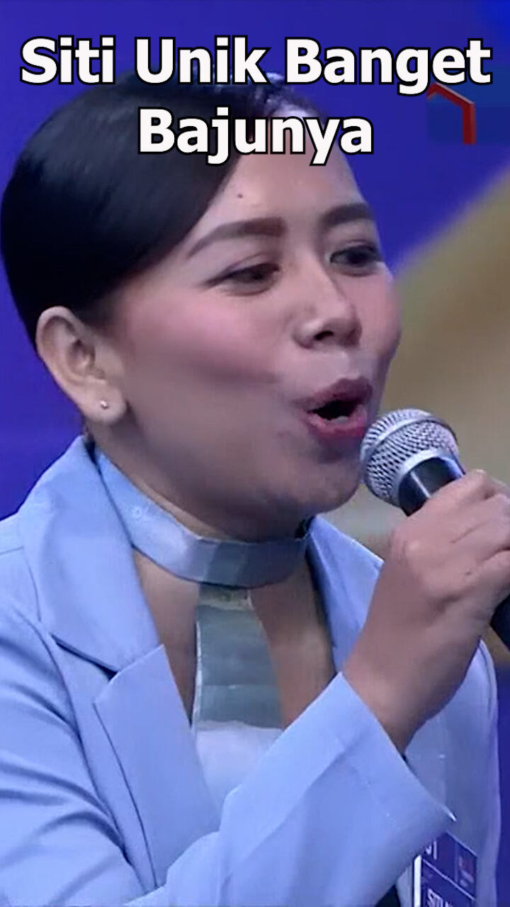 Siti Unik Banget Bajunya