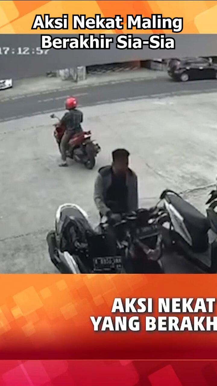 Aksi Nekat Maling Berakhir Sia-Sia