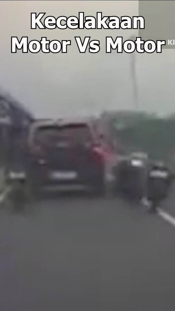 Kecelakaan Motor Vs Motor