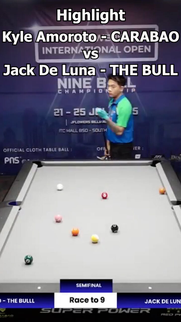 Highlight Kyle Amoroto - Carabao Vs Jack De Luna - The Bull