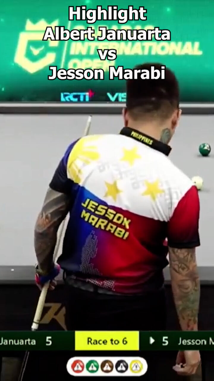 Higlhlight Carabao International Open Albert Januarta Vs Jesson Marabi