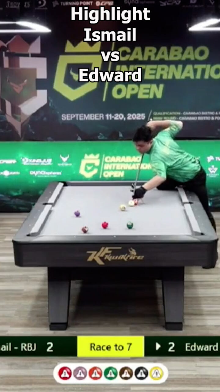 Higlhlight Carabao International Open Ismail Vs Edward