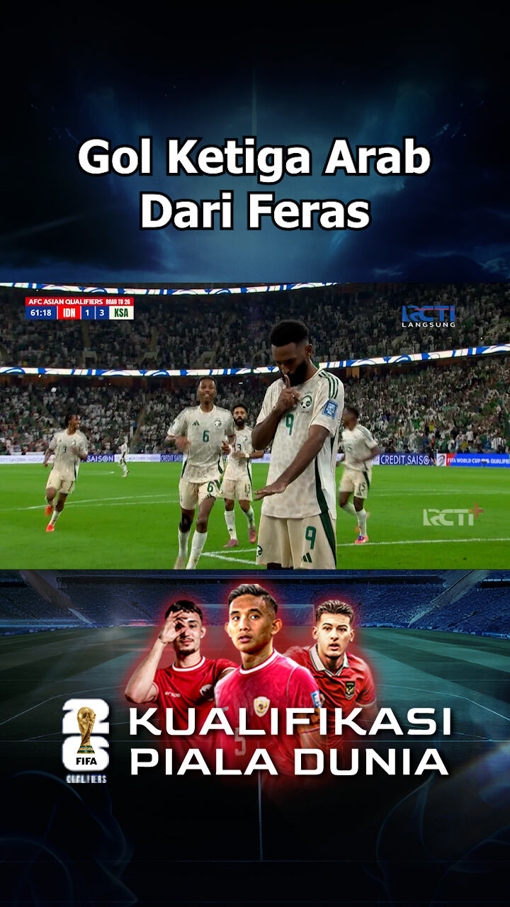 Gol Ketiga Arab Dari Feras