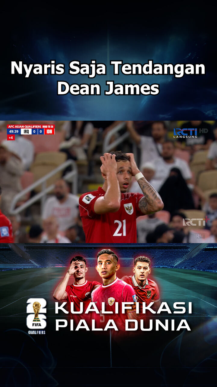 Nyaris Saja Tendangan Dean James